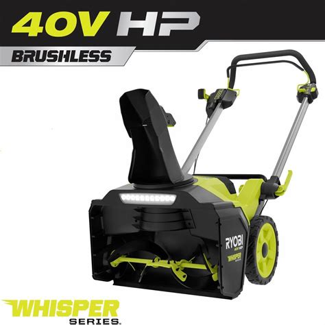 ryobi cordless snow blower|ryobi snow blower tool only.